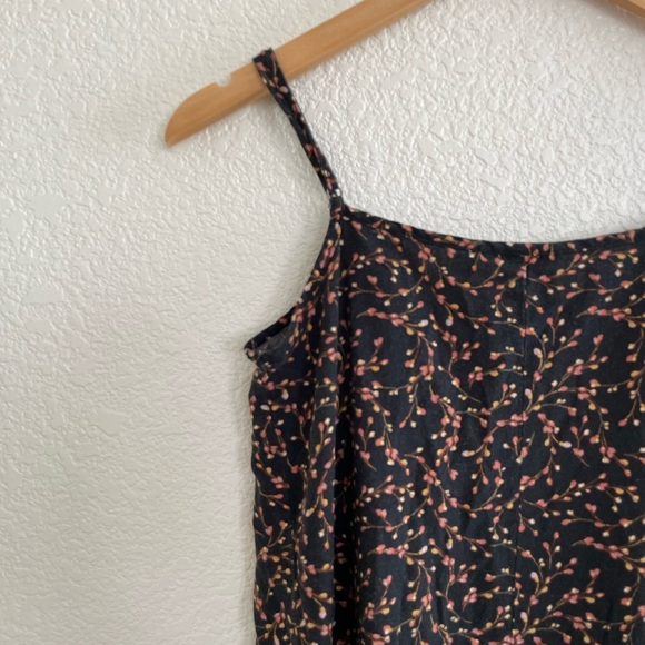 Ana | front tie floral spaghetti strap sun dress size small - Picture 9 of 9